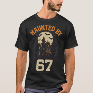 67 Meme Halloween-Kostüm heimgesucht von 6-7 Brain T-Shirt
