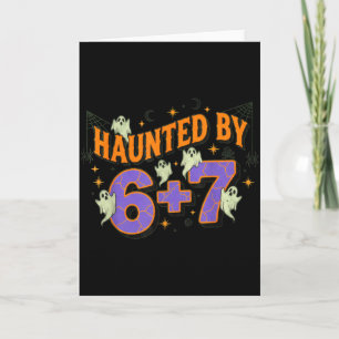 67 Meme Halloween-Kostüm heimgesucht von 6-7 Karte