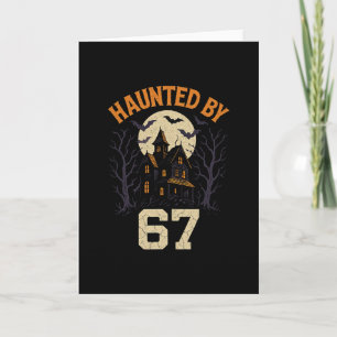 67 Meme Halloween-Kostüm Verflucht Karte