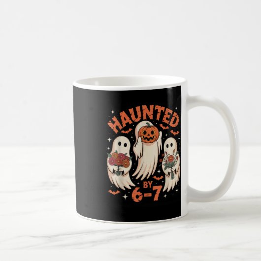 67 Meme Halloween Verflucht  Kaffeetasse (Rechts)
