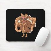 67 Meme Herbst Fall Truthahn Sungles Lustiges Dank Mousepad (Mit Mouse)