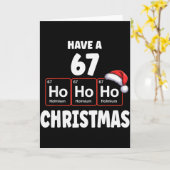 67 Meme Ho Ho Ho Holmium Chemie Element 67 Peri Karte (Gelbe Blume)