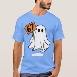 67 Meme Humor 67 Lustiger SixSeven Geist Halloween T-Shirt