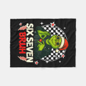 67 Meme Humor 6-7 Funny Six Seven Christmas Fleecedecke (Vorderseite (Horizontal))