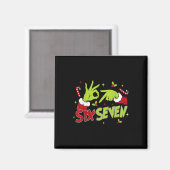 67 Meme Humor 6-7 Funny Six Seven Christmas Magnet (Vorderseite/Rückseite)