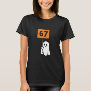 67 Meme Humor 6-7 Lustig Sechs Sieben Halloween T-Shirt