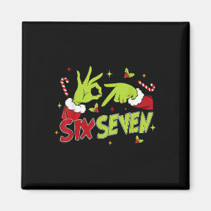 67 Meme Humor 6-7 Lustig Sechs Sieben Weihnachten  Magnet