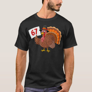 67 Meme Humor 6-7 Lustig Six Seven Erntedankfest T T-Shirt