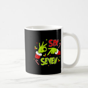 67 Meme Humor 6-7 Lustige Weihnachten Six Seven Ch Kaffeetasse