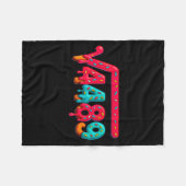 67 Meme Ice Cream Drip Square Root 4489 Gen Alpha Fleecedecke (Vorderseite (Horizontal))