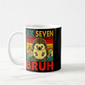 67 Meme Igel Lustig Six Seven Bruh Igel Für Kaffeetasse (Links)