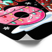 67 Meme Kawaii Axolotl Capybara Christmas Ice Crea Poster (Ecke)