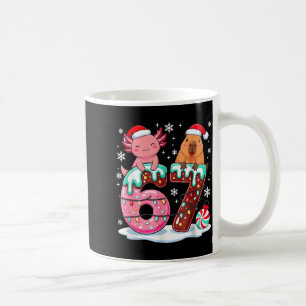 67 Meme Kawaii Axolotl Capybara Weihnachten Eiscre Kaffeetasse