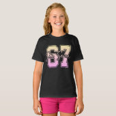 67 Meme Kids T-Shirt - Funny Viral Number Graphic  (Vorne ganz)