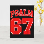 67 Meme Lustig Sechs Sieben Psalm 67 6-7 Meme Karte (Gelbe Blume)