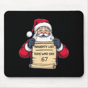 67 Meme Lustig Six Seven Weihnachten Für Männer Fr Mousepad