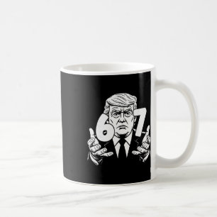 67 Meme Lustig Trump 67 Hände Meme Slang 6 7 Hände Kaffeetasse