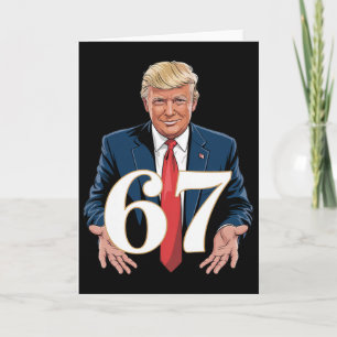 67 Meme Lustig Trump 67 Hände Meme Slang 6 7 Hände Karte