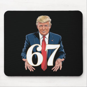 67 Meme Lustig Trump 67 Hände Meme Slang 6 7 Hände Mousepad