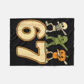 67 Meme Lustige Halloween Zahlen Sechs Sieben Männ Fleecedecke (Vorderseite (Horizontal))