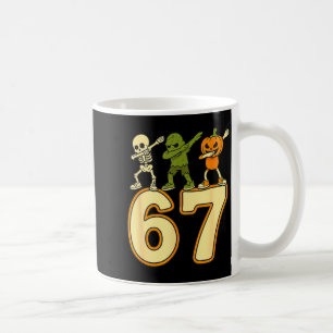 67 Meme Lustige Halloween Zahlen Sechs Sieben Männ Kaffeetasse
