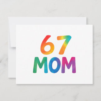 67 Meme Lustige Mutter Tie Dye Sechs Sieben Frauen