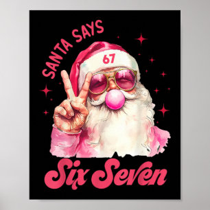 67 Meme Lustige Sechs Sieben Weihnachten 6-7 Meme Poster