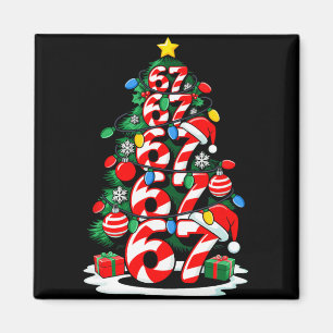 67 Meme Lustige Sechs Sieben Weihnachtsbaumlichter Magnet