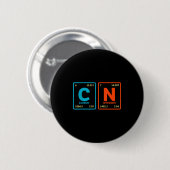 67 Meme Lustiger Lehrer Wissenschaft Periodensyste Button (Vorne & Hinten)