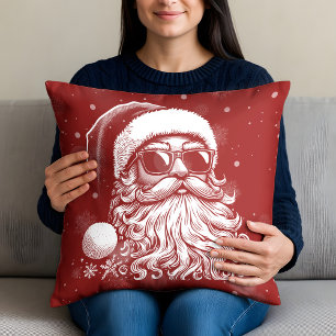 67 Meme Lustiger Santa sagt sechs sieben Weihnacht Kissen