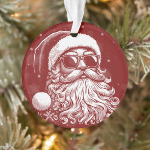 67 Meme Lustiger Santa sagt sechs sieben Weihnacht Ornament