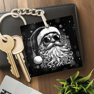 67 Meme Lustiger Santa sagt sechs sieben Weihnacht Schlüsselanhänger