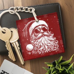 67 Meme Lustiger Santa sagt sechs sieben Weihnacht Schlüsselanhänger
