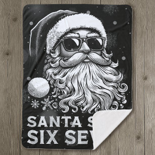 67 Meme Lustiger Santa sagt sechs sieben Weihnacht Sherpadecke