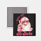 67 Meme Lustiger Sechs Sieben Weihnachten 6-7 Meme Magnet (Vorderseite/Rückseite)