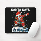 67 Meme Lustiger Sechs Sieben Weihnachten 6-7 Meme Mousepad (Mit Mouse)