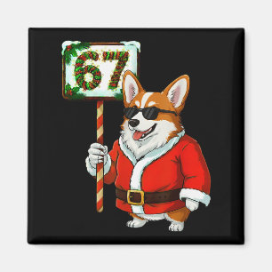 67 Meme Lustiger Sechs Sieben Weihnachten Corgi Hu Magnet