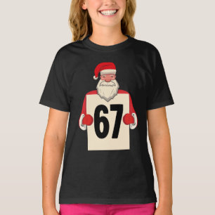 67 Meme Lustiges Sechs Sieben Weihnachten für Männ T-Shirt
