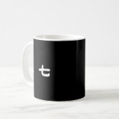 67 Meme Mandarin Chinesisch Six Seven Gen Alpha Sl Kaffeetasse (Vorderseite Links)
