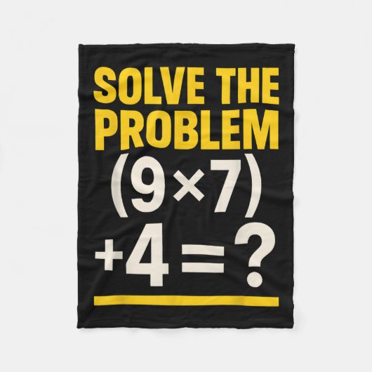 67 Meme Math Teacher Funny School 6-7 Brain Rot Si Fleecedecke (Vorderseite)