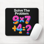 67 Meme Math Teacher Ice Cream Drip 6 7 Brainrot S Mousepad (Mit Mouse)