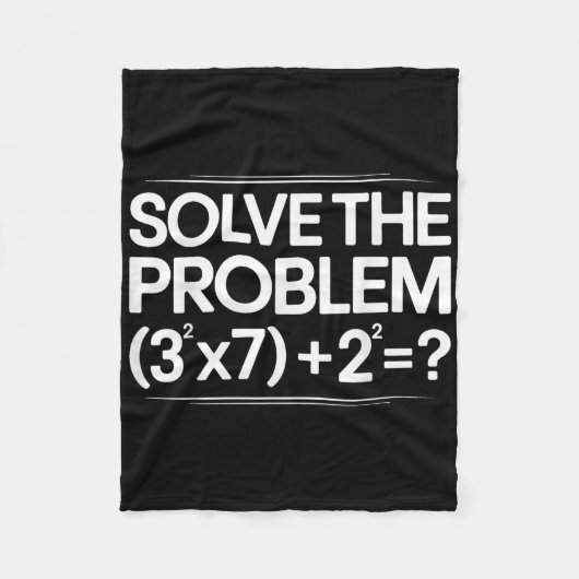 67 Meme Mathe Lustig Sechs Sieben Lehrer Brainrot  Fleecedecke (Vorderseite)