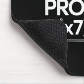 67 Meme Mathe Lustig Sechs Sieben Lehrer Brainrot Mousepad (Ecke)