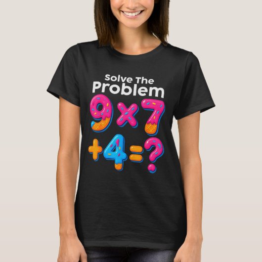 67 Meme Mathelehrer Eis Drip 6 7 Brainrot S T-Shirt (Vorderseite)