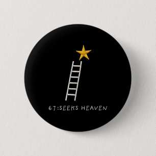 67 Meme Niedlich Süß Minimal Sucht Himmel Spiritue Button