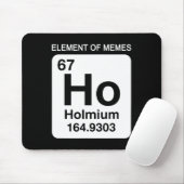 67 Meme Number Element Of Memes Periodic Table 6 7 Mousepad (Mit Mouse)