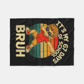 67 Meme Numbers Dabbing It's My 67 Days Of School  Fleecedecke (Vorderseite (Horizontal))