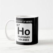 67 Meme Nummer Element der Memes Periodensystem 6  Kaffeetasse (Links)