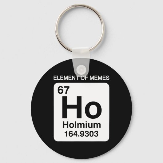 67 Meme Nummer Element der Memes Periodensystem 6 Schlüsselanhänger (Vorderseite)