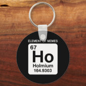 67 Meme Nummer Element der Memes Periodensystem 6 Schlüsselanhänger (Vorderseite)
